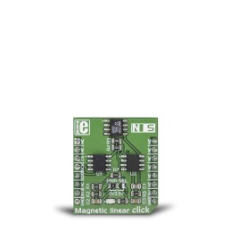 1 pcs - MikroElektronika Magnetic Linear Click
