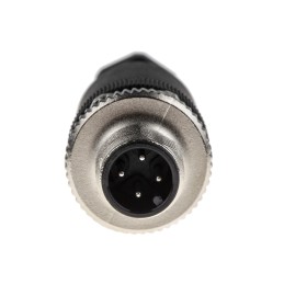 1 pcs - binder Circular Connector, 4 Contacts, Cable Mount, M12 Connector, Plug, Male, IP67, 713 Series