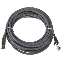 1 pcs - RS PRO Cat5e Male RJ45 to Male RJ45 Ethernet Cable, U/UTP, Grey LSZH Sheath, 5m