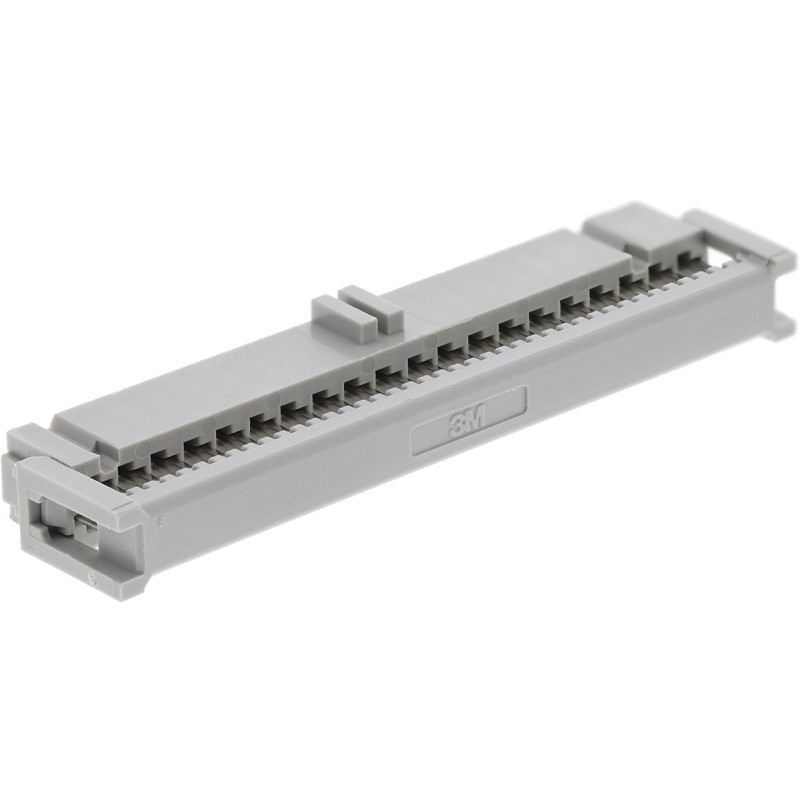 1 pcs - 3M 40-Way IDC Connector Socket for Cable Mount, 2-Row