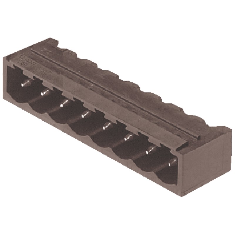 5 pcs - Weidmüller 5.08mm Pitch 10 Way Right Angle Pluggable Terminal Block, Header, Through Hole, Solder Termination
