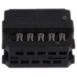 1 pcs - TE Connectivity 10-Way IDC Connector Socket for Cable Mount, 2-Row