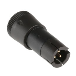 1 pcs - binder Circular Connector, 3 Contacts, Cable Mount, Subminiature Connector, Plug, Male, IP40, 719 Series