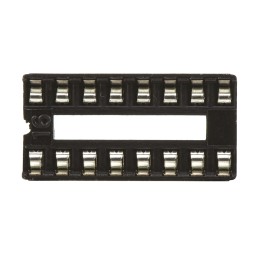 150 pcs - ASSMANN WSW 2.54mm Pitch Vertical 16 Way, Through Hole Stamped Pin Open Frame IC Dip Socket, 1A