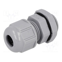 10 pcs : 93600-0346 7000.7822.5 - Cable gland, M16, 1.5, IP68, polyamide, dark grey, UL94V-2
