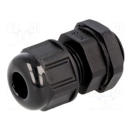 10 pcs : 93600-0347 7000.7822.6 - Cable gland, M16, 1.5, IP68, polyamide, black, UL94V-2, GWconnect