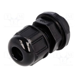 10 pcs : 93600-0395 7000.7830.6 - Cable gland, PG9, IP68, polyamide, black, UL94V-2, GWconnect