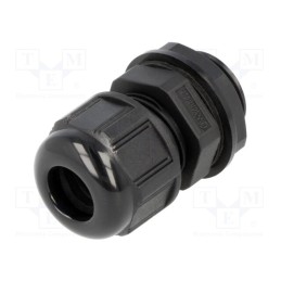 10 pcs : 93600-0401 7000.7831.6 - Cable gland, PG11, IP68, polyamide, black, UL94V-2, GWconnect