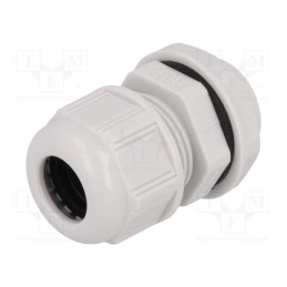 10 pcs : 93600-0408 7000.7832.7 - Cable gland, PG13,5, IP68, polyamide, light grey, UL94V-2