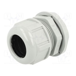 10 pcs : 93600-0424 7000.7835.5 - Cable gland, PG29, IP68, polyamide, dark grey, UL94V-2, GWconnect