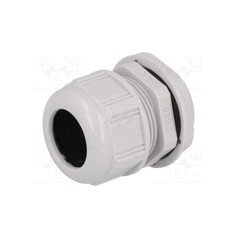 10 pcs : 93600-0426 7000.7835.7 - Cable gland, PG29, IP68, polyamide, light grey, UL94V-2, GWconnect