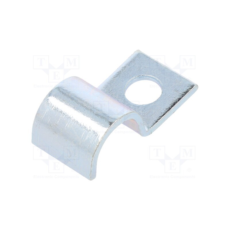 50 pcs : 1015 11 G - Screw mounted clamp, ØBundle : 11mm, Ømount.hole: 6mm, W: 14mm