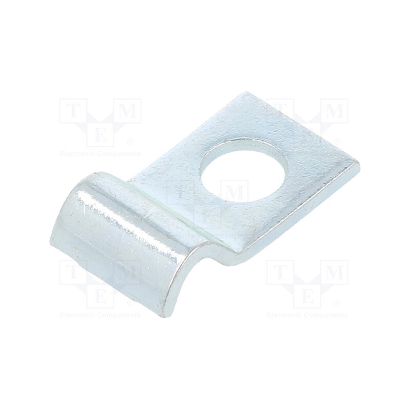 50 pcs : 1015 5 G - Screw mounted clamp, ØBundle : 5mm, Ømount.hole: 6mm, W: 12mm, 1015