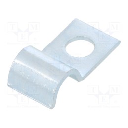 50 pcs : 1015 7 G - Screw mounted clamp, ØBundle : 7mm, Ømount.hole: 6mm, W: 12mm, 1015