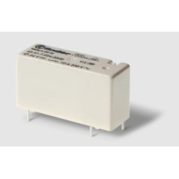 1 pcs - Finder PCB Mount Relay, 24V dc Coil, 10A Switching Current, SPDT