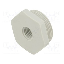 10 pcs : 107 R M32-12 PA - Reduction of threads for glands, Int.thread: M12, polyamide