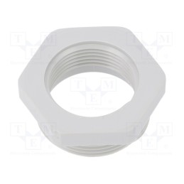 10 pcs : 107 R M32-25 PA - Reduction of threads for glands, Int.thread: M25, polyamide