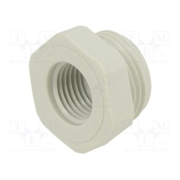 10 pcs : 107 R PG11- 7 PA - Reduction of threads for glands, Int.thread: PG7, polyamide