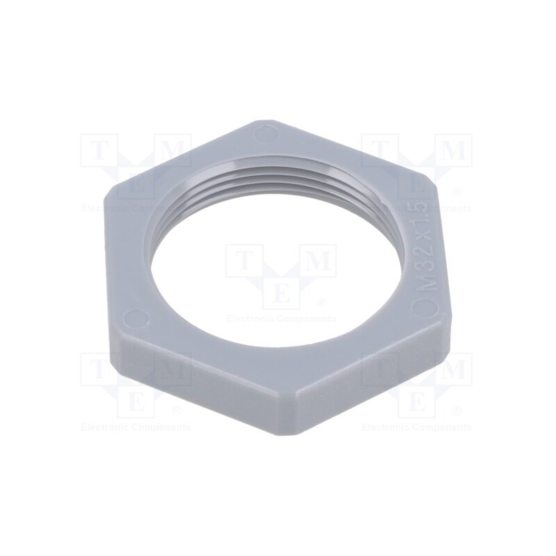 20 pcs : 116 M32 SGR PA - Nut, M32, polyamide