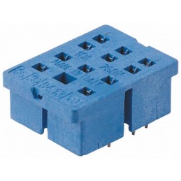 1 pcs - Finder 94 11 Pin 250V ac PCB Mount Relay Socket, for use with 55.33