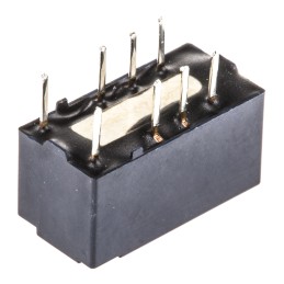 1 pcs - Panasonic Through Hole Signal Relay, 24V dc Coil, 2A Switching Current, DPDT