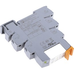 1 pcs - Phoenix Contact PLC-RSC- 24UC/21-21 Series Interface Relay, DIN Rail Mount, 24V ac/dc Coil, DPDT, 2-Pole