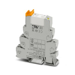 1 pcs - Phoenix Contact PLC-RSC- 24UC/21-21 Series Interface Relay, DIN Rail Mount, 24V ac/dc Coil, DPDT, 2-Pole