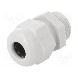 10 pcs : V-TEC PG11 LGR - Cable gland, PG11, IP68, polyamide, light grey, V-TEC PG