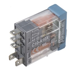 1 pcs - Releco PCB Mount Power Relay, 115V ac Coil, 10A Switching Current, SPDT