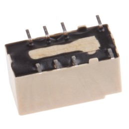 1 pcs - Panasonic Surface Mount Signal Relay, 3V dc Coil, 2A Switching Current, DPDT