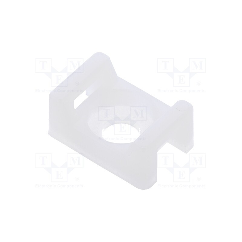 50 pcs : TM2S6-C - Holder, screw, polyamide, UL94V-2, natural, Tie width: 2.5÷4.8mm