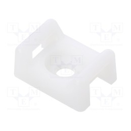 50 pcs : TM3S10-C - Holder, screw, polyamide, UL94V-2, natural, Tie width: 2.5÷7.6mm