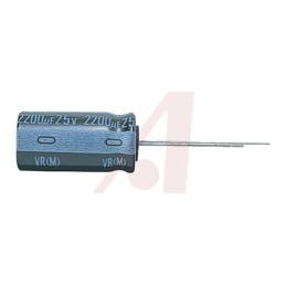 10 pcs - UVR1V100MDD Nichicon 10μF Aluminium Electrolytic Capacitor 35V dc, Radial, Through Hole - UVR1V100MDD