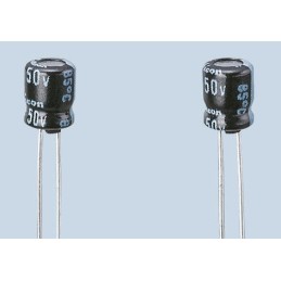 20 pcs - UMA1E3R3MCD2 Nichicon 3.3μF Electrolytic Capacitor 25V dc, Through Hole - UMA1E3R3MCD2