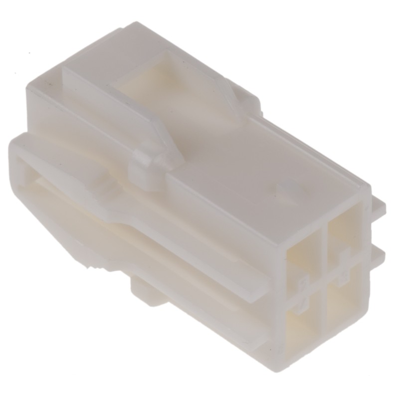 20 pcs - HLR-04V JST, HLR Female Connector Housing, 3.96mm Pitch, 4 Way, 2 Row