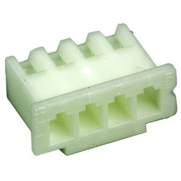 20 pcs - XHP-4 JST, XHP Female Connector Housing, 2.5mm Pitch, 4 Way, 1 Row