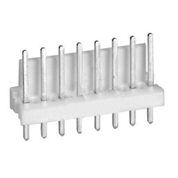10 Bag of 1 - 640454-8 TE Connectivity MTA-100 Series Straight Through Hole Pin Header, 8 Contact(s), 2.54mm Pitch, 1 Row(s), Un
