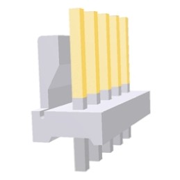 10 Bag of 1 - 3-641215-6 TE Connectivity MTA-100 Series Straight Through Hole Pin Header, 6 Contact(s), 2.54mm Pitch, 1 Row(s), 