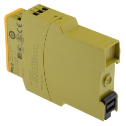 1 pcs - Pilz Dual-Channel Light Beam/Curtain, Safety Switch/Interlock Safety Relay, 24V ac/dc, 2 Safety Contacts