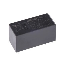 1 pcs - Omron PCB Mount Non-Latching Relay, 12V dc Coil, 12A Switching Current, SPST