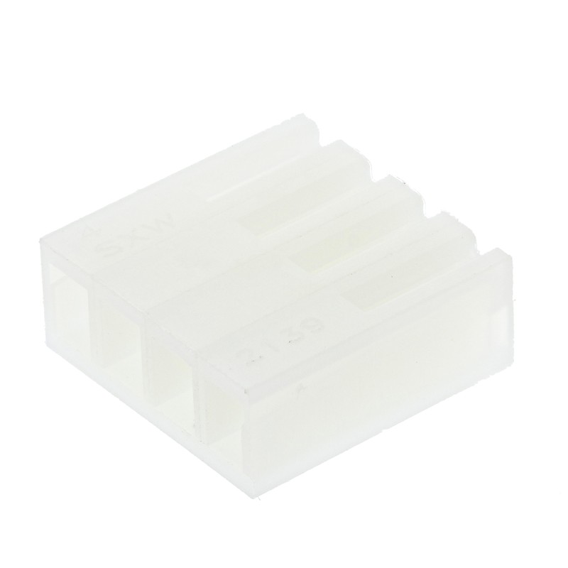 50 pcs - 09-50-7041 Molex, KK 396 Female Connector Housing, 3.96mm Pitch, 4 Way, 1 Row