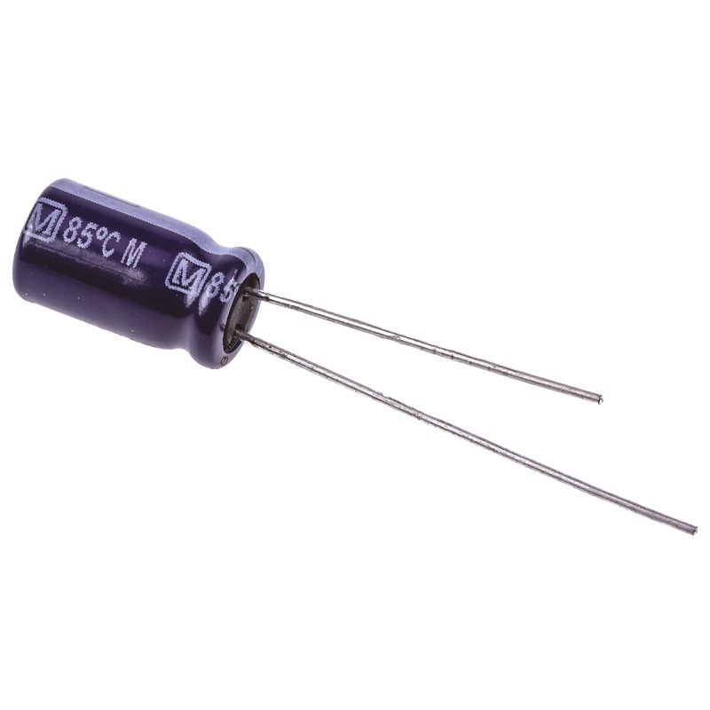 20 pcs - ECA1VM101 Panasonic 100μF Aluminium Electrolytic Capacitor 35V dc, Radial, Through Hole - ECA1VM101