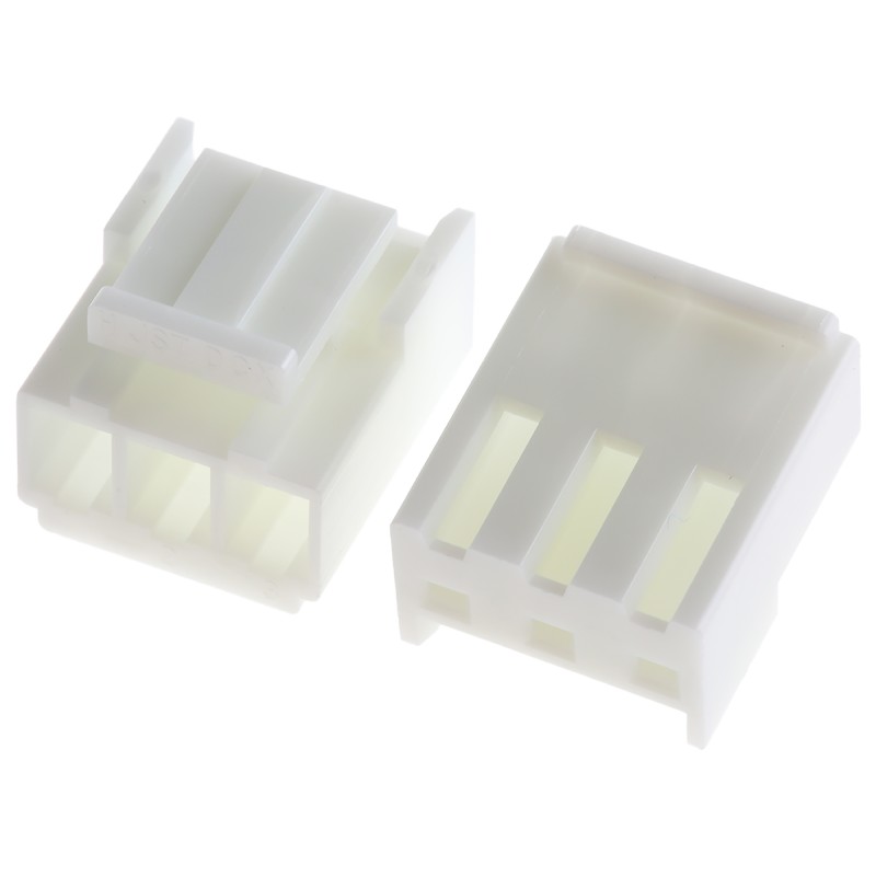 20 pcs - VHR-3N JST, VHR Female Connector Housing, 3.96mm Pitch, 3 Way, 1 Row