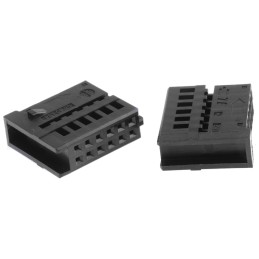 20 pcs - 1379219-1 TE Connectivity, Micro Quadlok System Automotive Connector Socket 12 Way, Crimp Termination