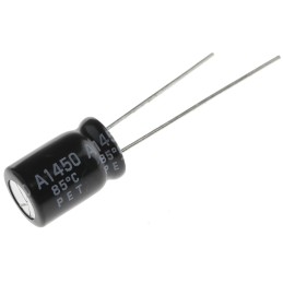 50 pcs - 50PK100MEFC8X11.5 Rubycon 100μF Aluminium Electrolytic Capacitor 50V dc, Radial, Through Hole - 50PK100MEFC8X11.5