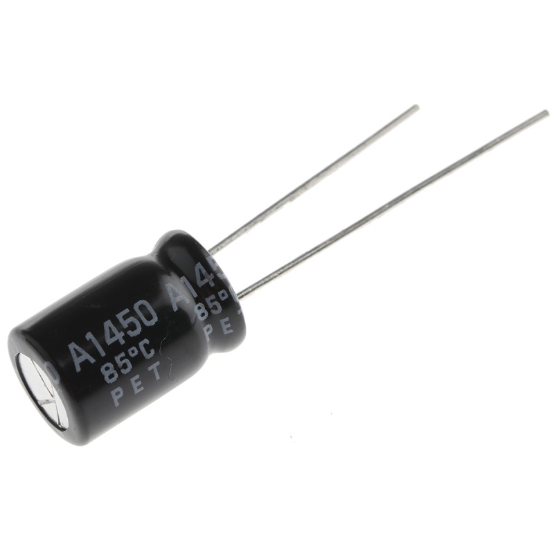 50 pcs - 50PK100MEFC8X11.5 Rubycon 100μF Aluminium Electrolytic Capacitor 50V dc, Radial, Through Hole - 50PK100MEFC8X11.5