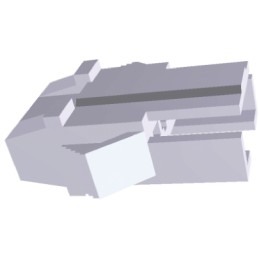 20 pcs - 172213-3 TE Connectivity, EI Female Connector Housing, 2.5mm Pitch, 3 Way, 1 Row