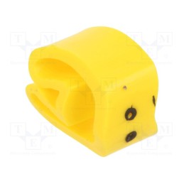 10 pcg : PA-20004AV40.: - Markers, Marking: : , 4÷10mm, PVC, yellow, -30÷60°C, leaded, PA-2