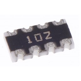 50 pcs - CAT16A-102J4LF Bourns 1kΩ Resistor Array, 4 Resistors, 0.25W total, 1206 (3216M), Concave