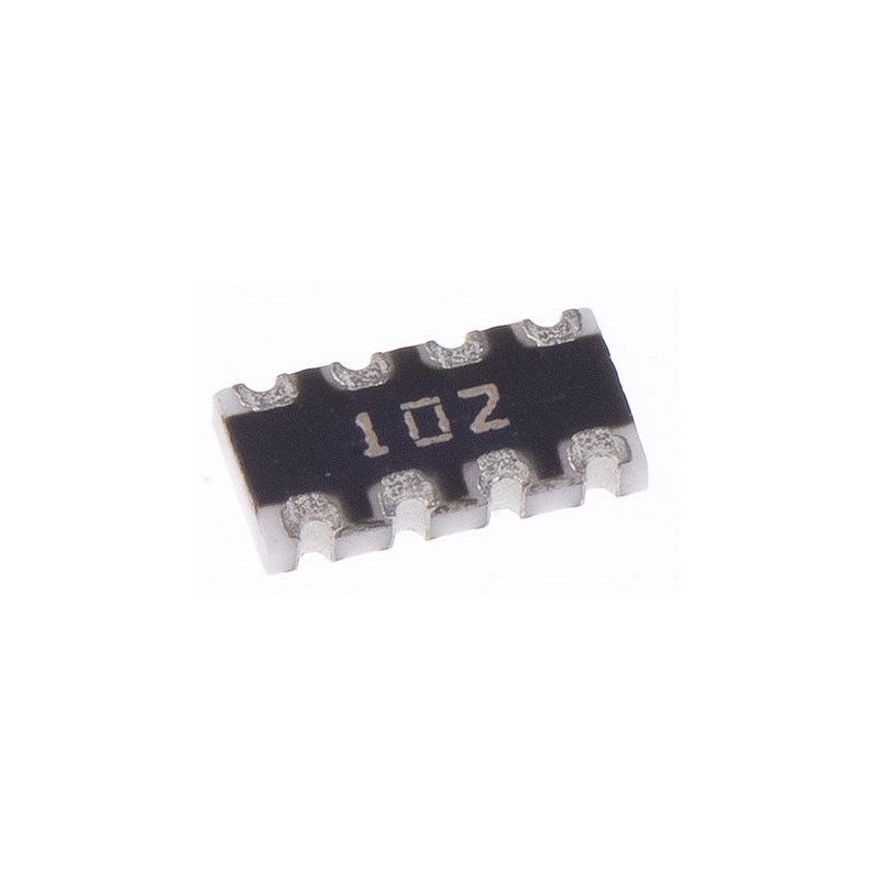 50 pcs - CAT16A-102J4LF Bourns 1kΩ Resistor Array, 4 Resistors, 0.25W total, 1206 (3216M), Concave